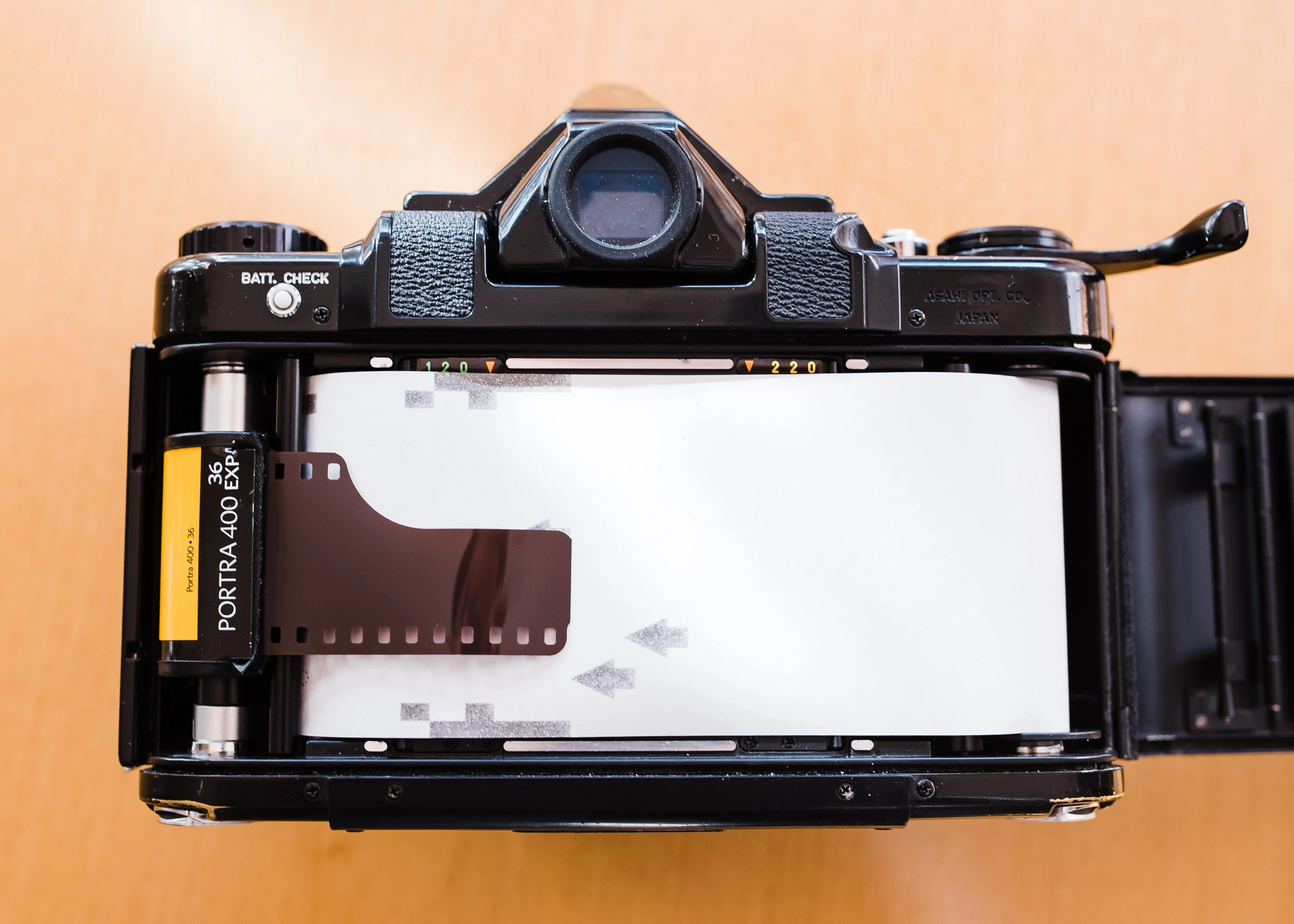 Shooting 35mm film through a Pentax 67 — Peter Jeffrey